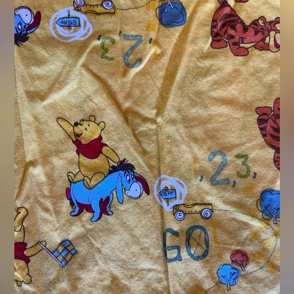 DISNEY Winnie The Pooh / Tigger Duvet Quilt Cover Racing Theme “Go!” Double Bed